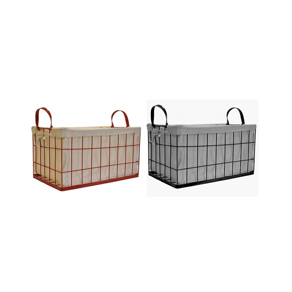 Καλάθι μετ.με υφασμ. 45Χ30Χ25 2χρ. Plastona 00.06.6848C