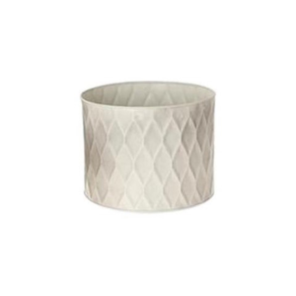 Κασπώ μεταλ.λευκό Φ30Η23cm Plastona 012.862345076