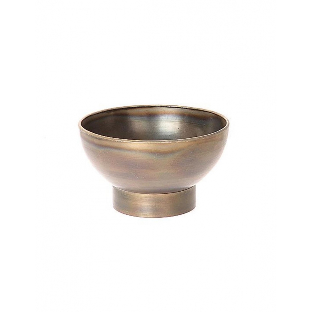 Μπωλ μεταλ.antique μπρονζέ 25Χ14,5 Plastona 012.862359042
