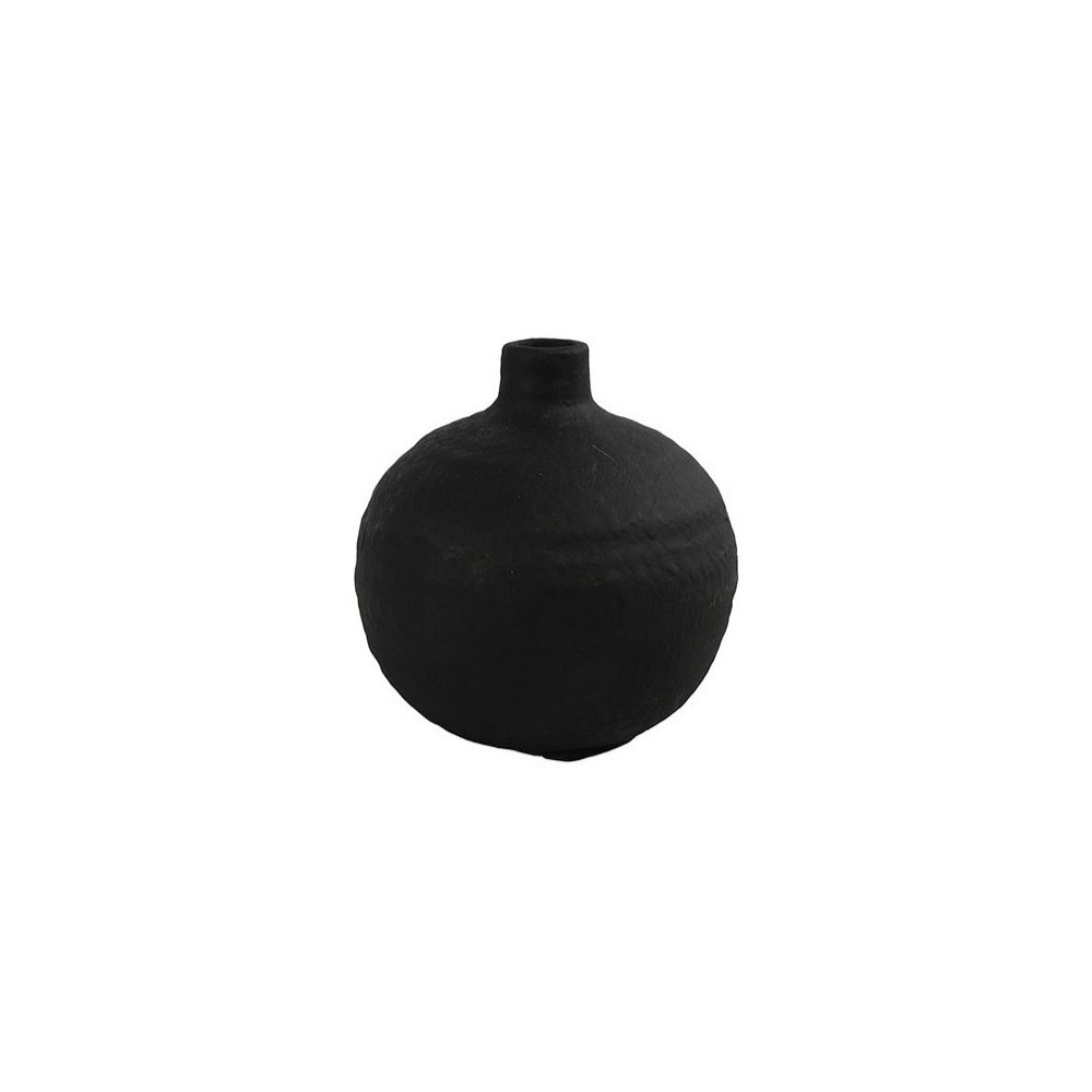 Βάζο / μπουκάλι κεραμ.μαύρο 11,5X11,5 Plastona 013.785764
