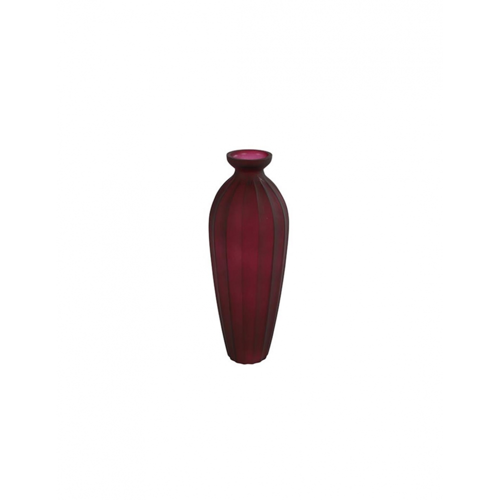 Βάζο γυαλ.Marylou μπορντώ 11Χ29,5 Plastona 013.788474