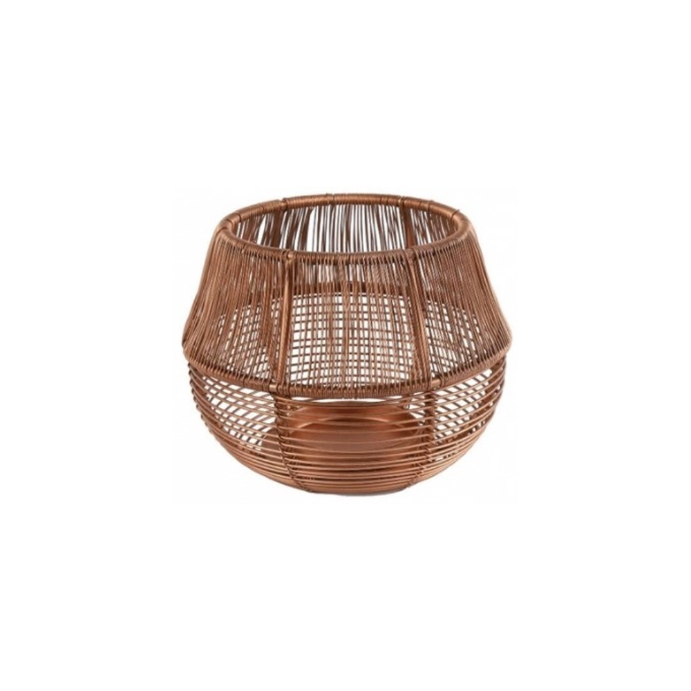 Κηροπήγιο συρμ.καφέ 14Χ10 Plastona 013.793120