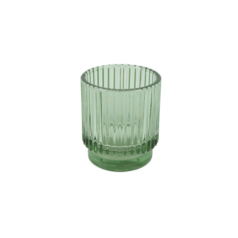 Κηροπήγιο γυαλ.πράσινο 7Χ8 Plastona 013.812527