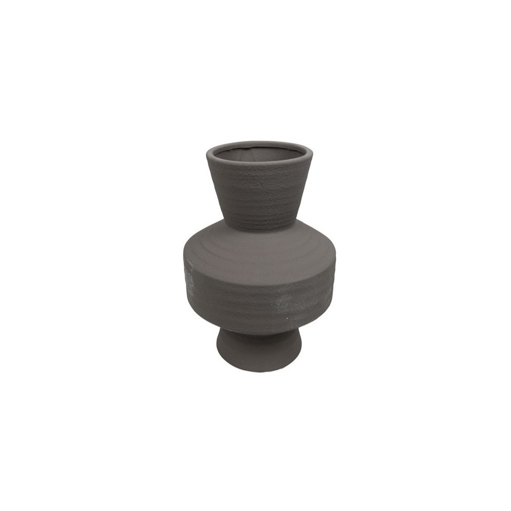 Βάζο κεραμ.γκρι 28,5Χ40,5 Plastona 013.814812