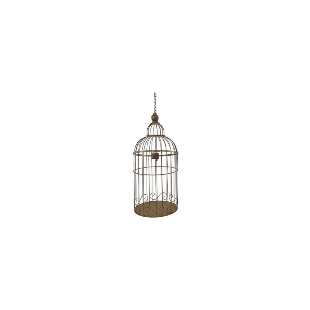 Κλουβί μεταλλικό rusty Φ25Η57cm Plastona 013.819211A