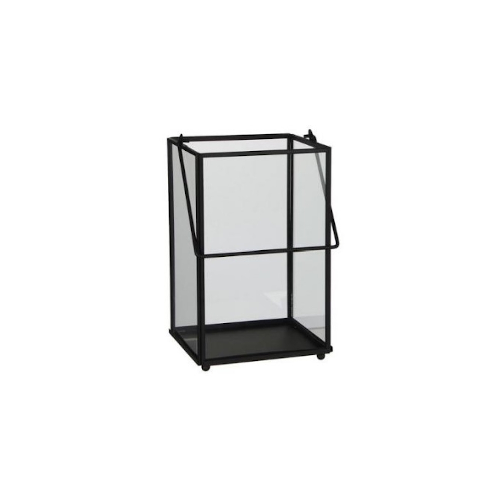 Φανάρι μεταλ.μαύρο 16,5Χ16Χ25,5 Plastona 02.1036321