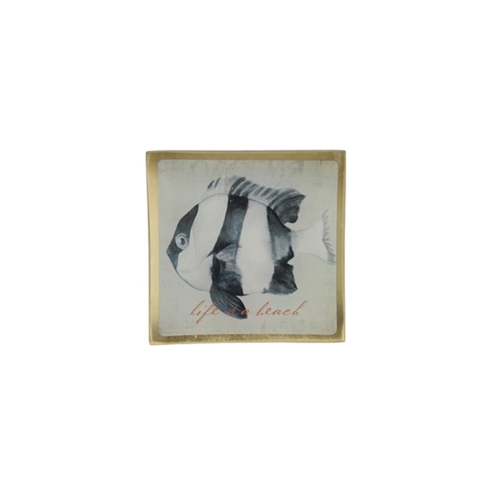 Πιάτο ψάρι μπλε 10Χ10 Plastona 02.1073502