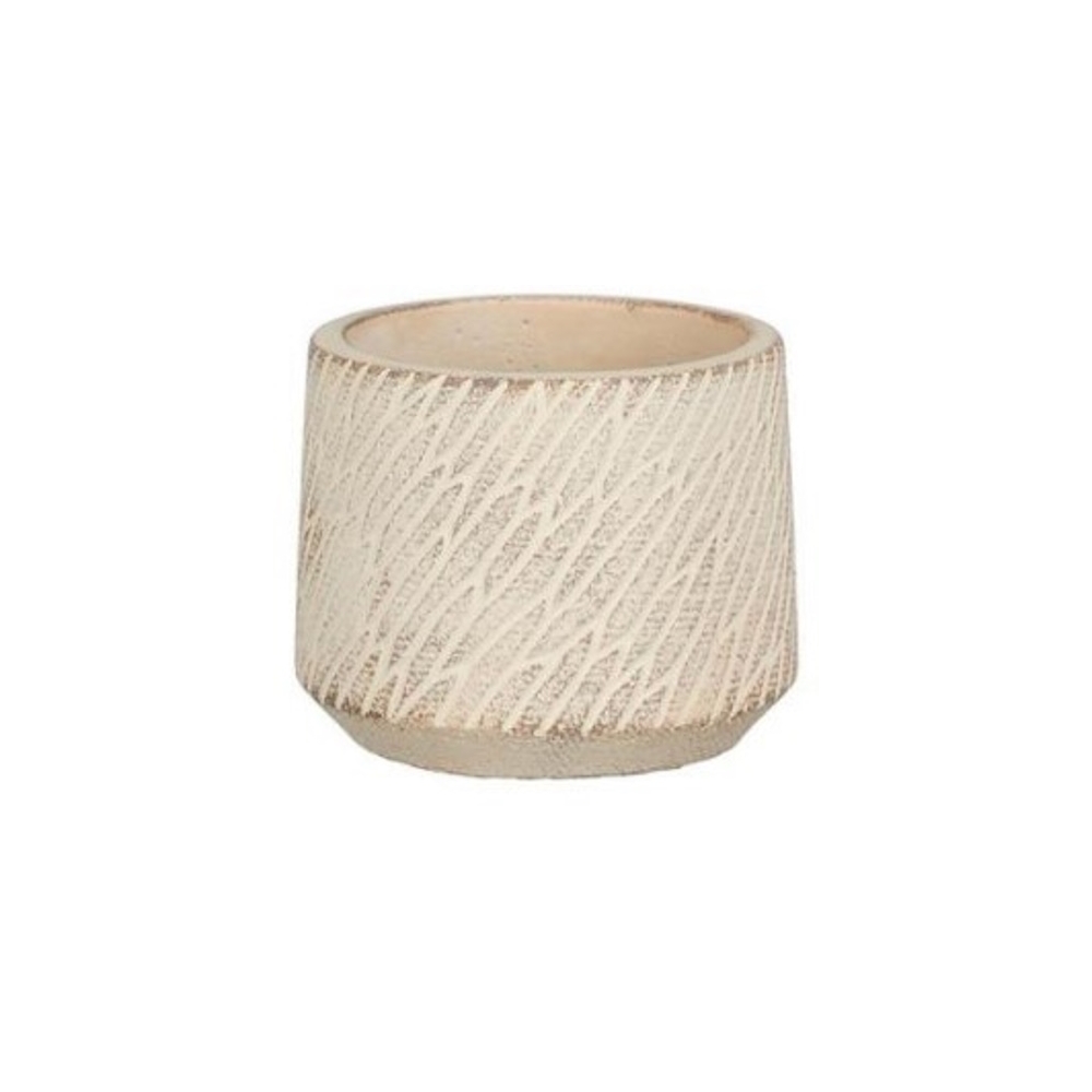 Κασπώ κεραμικό μπεζ Φ8Η6,5cm Plastona 02.1163943
