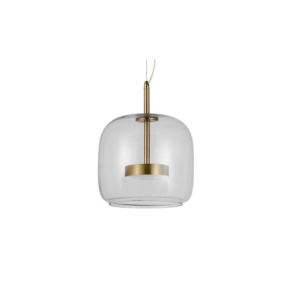 Artekko Rune Σαμπανιζέ Μονόφωτο Φωτιστικό Οροφής LED (26x26x25)cm Artekko 023-3267