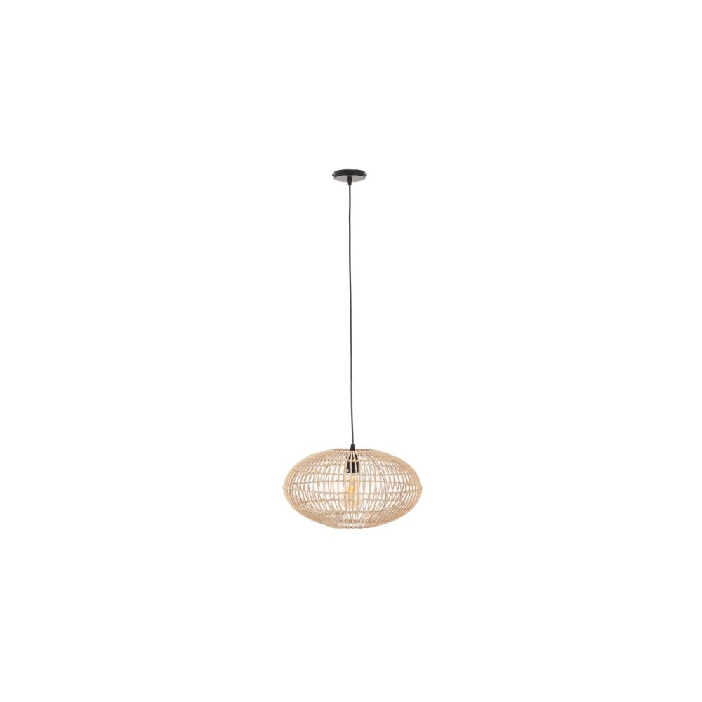 Artekko Bamboo Φωτιστικό Οροφής Μονόφωτο (Ε27) Φυσική Απόχρωση (45x45x25)cm Artekko 023-3354