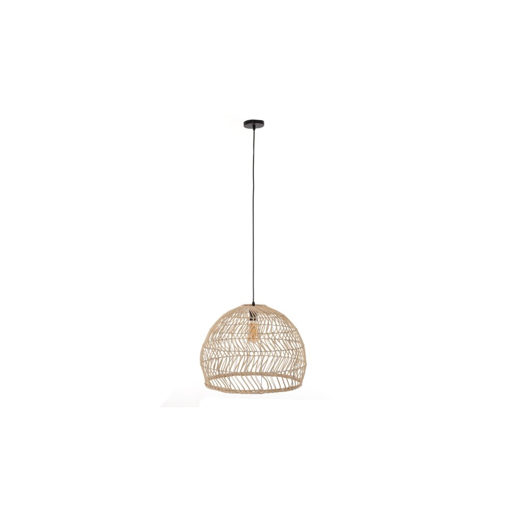 Artekko Bamboo Φωτιστικό Οροφής Μονόφωτο (Ε27) Φυσική Απόχρωση (55x55x40)cm Artekko 023-3355