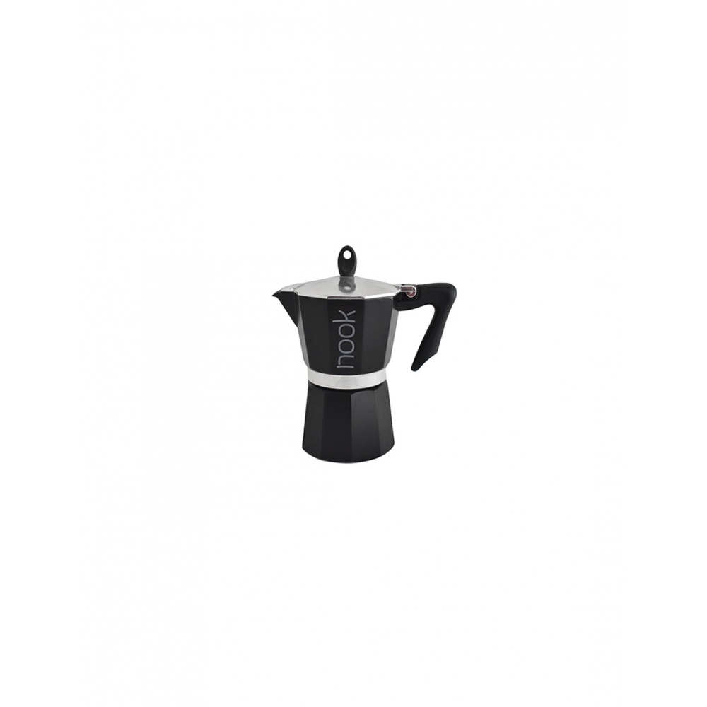 Μηχανή espresso 2κούπες μαύρη Plastona 023.601100.221