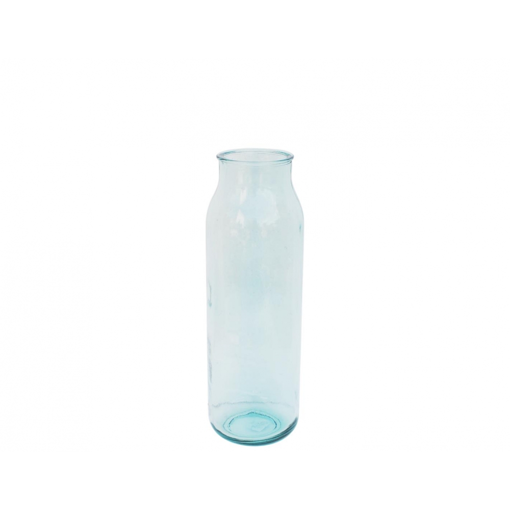 Βάζο γυάλ.recycled Διάφανο Η45cm Plastona 028.6076