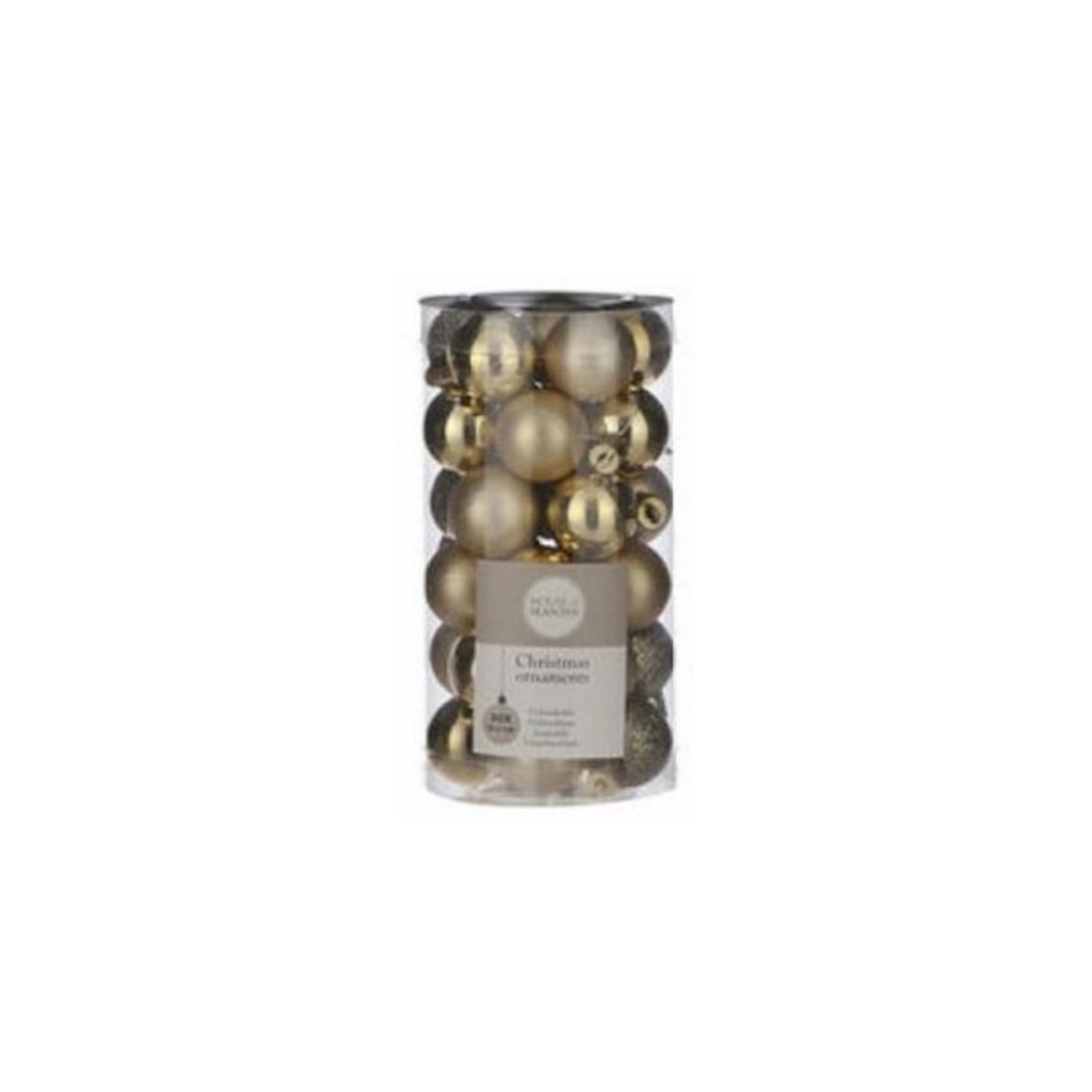 Μπάλα πλαστ. 3εκ. Χρυσή σ/30 Plastona 03.21257