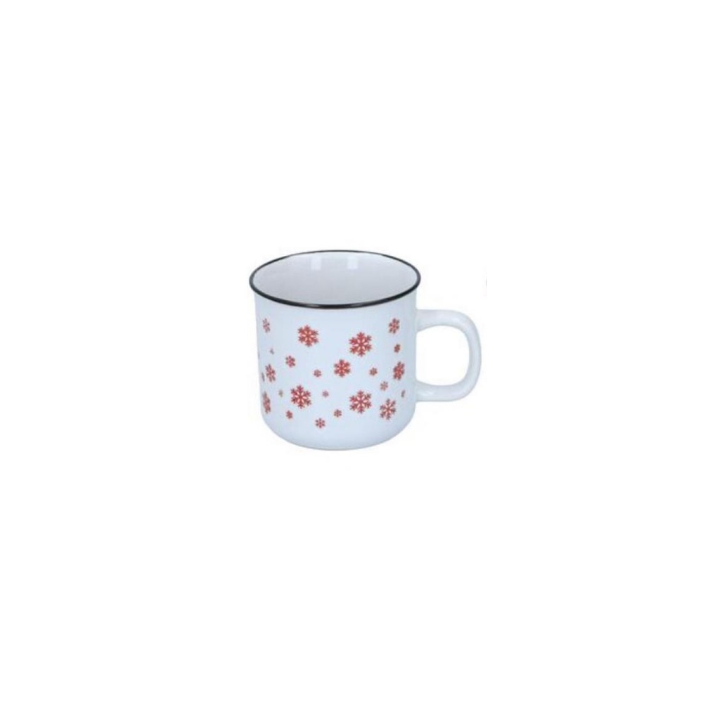 Κούπα κεραμ.Christmas 2σχ. Φ9,7 Η13cm/450ml Plastona 03.24537
