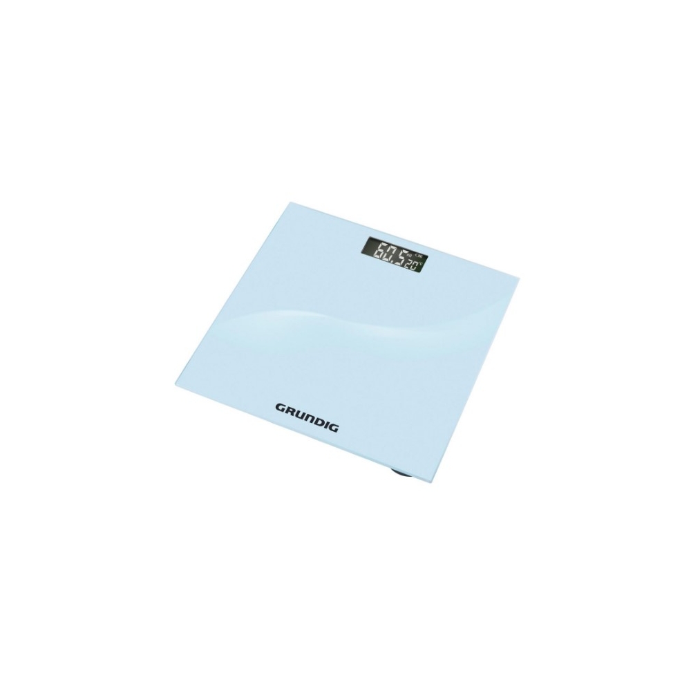 Ζυγαριά ηλεκτρονική 180kg λευκή 28x28cm Plastona 03.42354