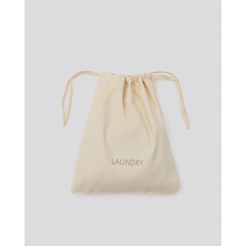Θήκη για Άπλυτα με Γκρεζ Εκτύπωση Laundry Dutch 2 Διαστάσεις 35x44cm Εκρού Pennie 051893-01
