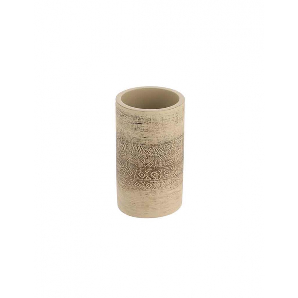 Ποτήρι μπάνιου cement εκρού Plastona 06.61117161