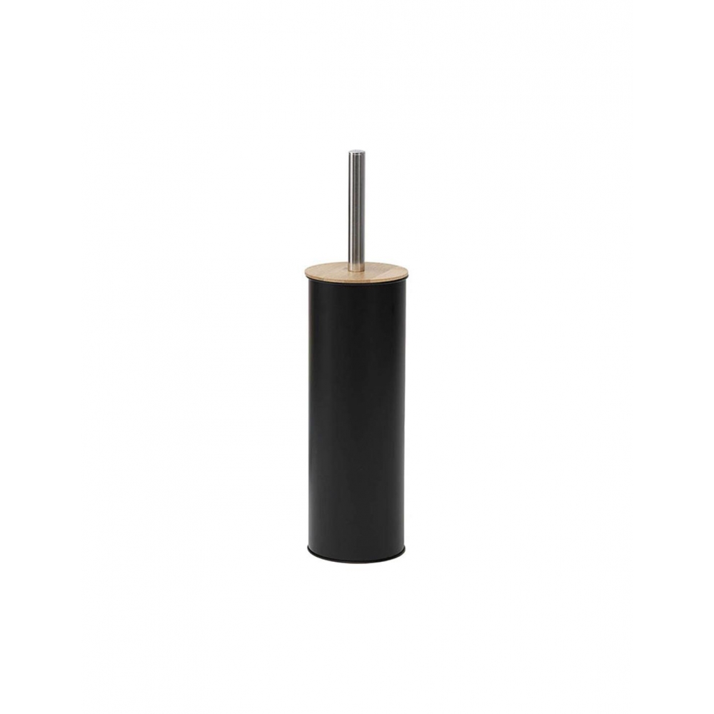 Πιγκάλ μεταλ.μαύρο με bamboo 9.6x39.5 cm Plastona 06.6607103