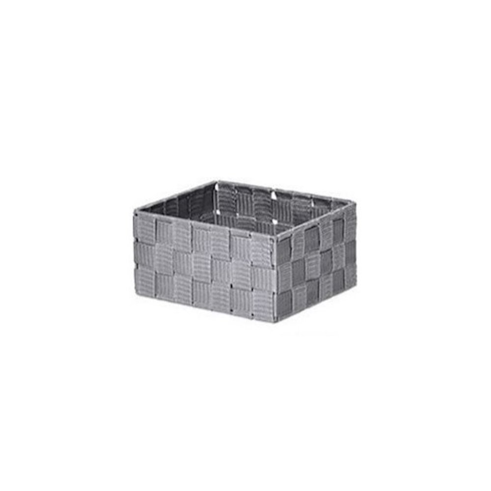 Καλάθι αποθήκευσης Polyester γκρι 20X16X10cm Plastona 06.8412518004