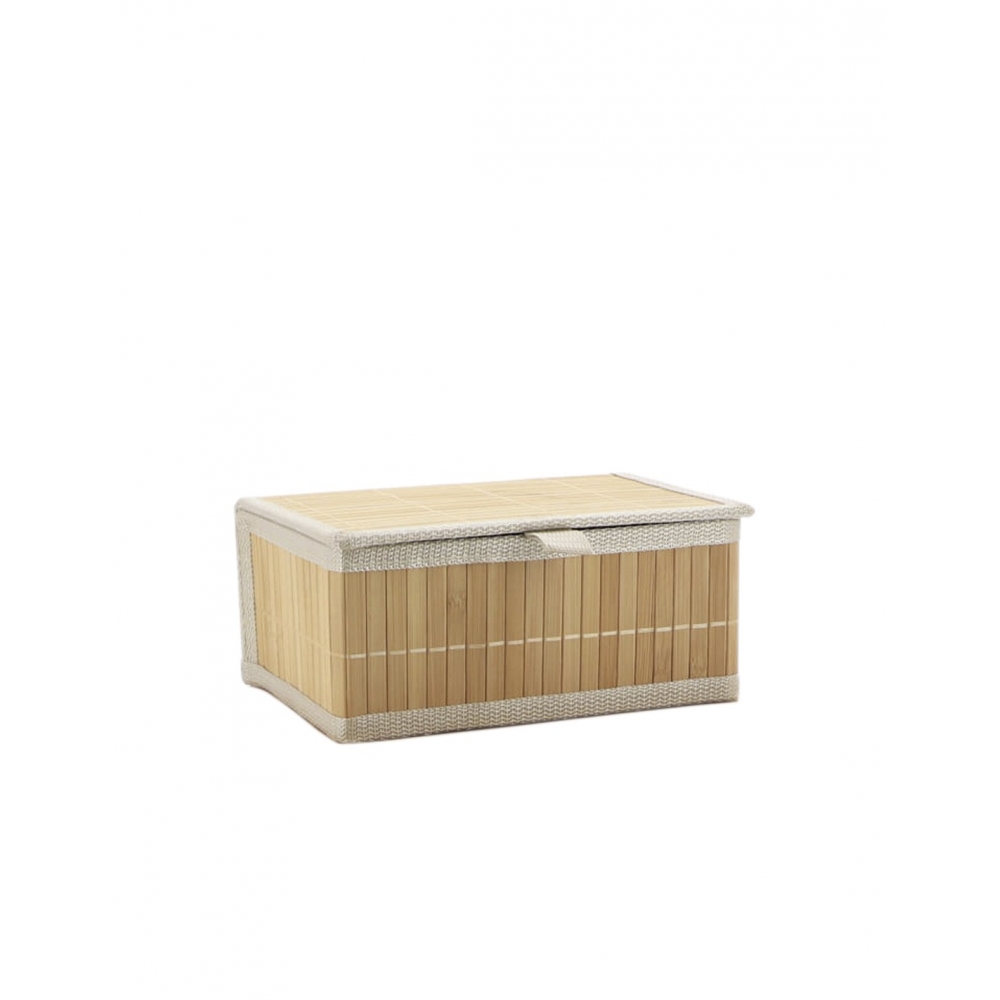Καλάθι bamboo φυσικό χρ. 30X24X15cm Plastona 06.8419419502