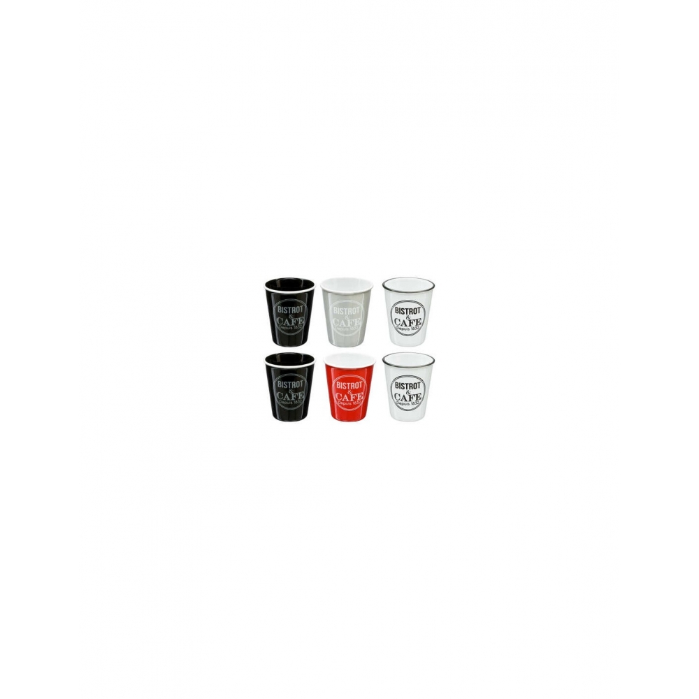 Κούπες espresso bistrot 4χρ. σ/6 Plastona 07.140528