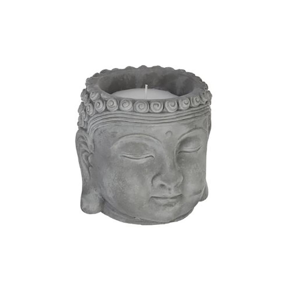 Βούδας κεραμ.με κερί citronella 13,5Χ13 Plastona 07.155302