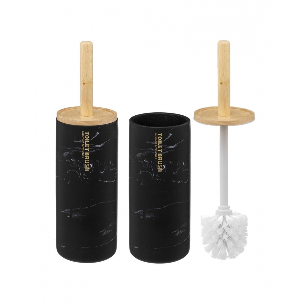 Πιγκάλ κεραμ.μαύρο με bamboo Plastona 07.160940B