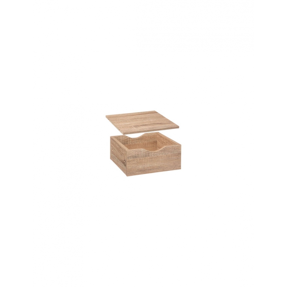 Συρτάρι με ραφι MDF φυσικό 31Χ15Χ15 Plastona 07.167814