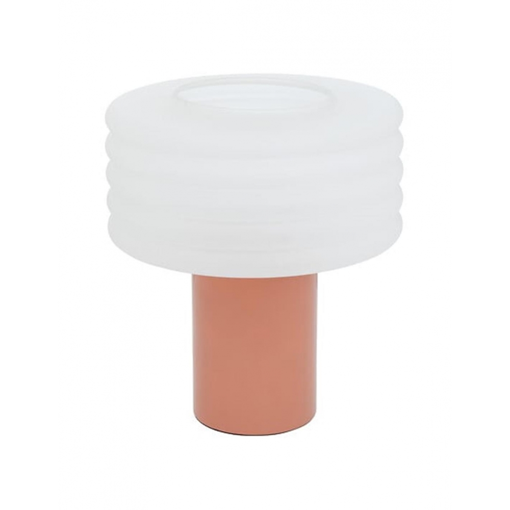 Φωτιστικό επιτραπέζιο/γυάλινο καπέλο 32x36cm Plastona 07.205956C