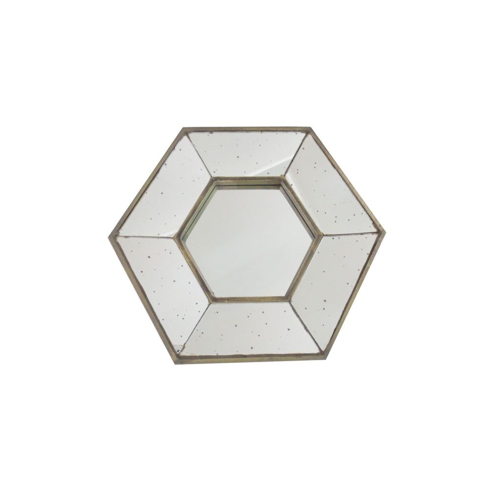 Artekko Dorthea MDF Πολυγωνικός Καθρέπτης Τοίχου Artekko 1181402533-CB
