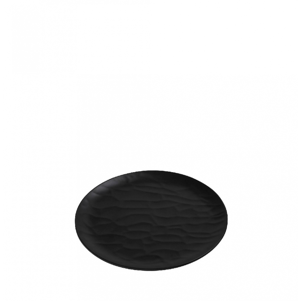 BLACK ΠΙΑΤΟ ΡΗΧΟ ΣΤΡΟΓΓ. 17ΕΚ WAVY MATTE ΜΕΛΑΜΙΝΗΣ Espiel MLB341K72-6