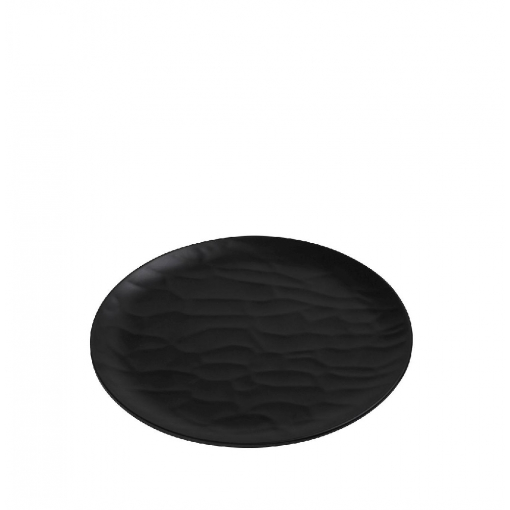 BLACK ΠΙΑΤΟ ΡΗΧΟ ΣΤΡΟΓΓ. 23ΕΚ WAVY MATTE ΜΕΛΑΜΙΝΗΣ Espiel MLB344K48-6