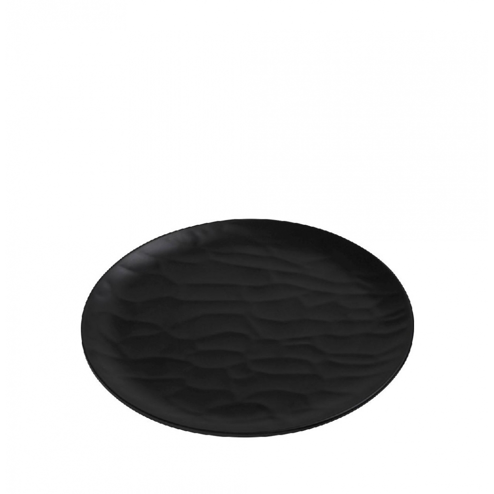 BLACK ΠΙΑΤΟ ΡΗΧΟ ΣΤΡΟΓΓ. 25ΕΚ WAVY MATTE ΜΕΛΑΜΙΝΗΣ Espiel MLB345K48-6