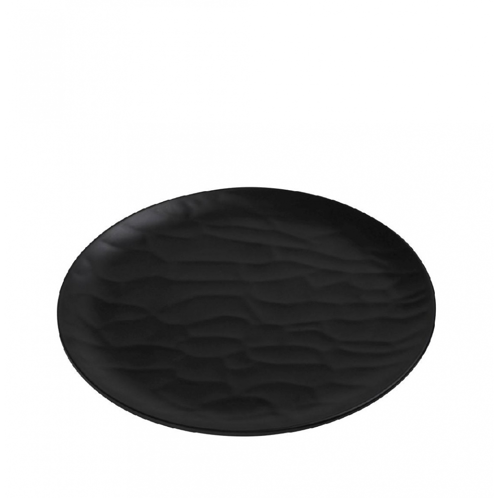 BLACK ΠΙΑΤΟ ΡΗΧΟ ΣΤΡΟΓΓ. 28ΕΚ WAVY MATTE ΜΕΛΑΜΙΝΗΣ Espiel MLB346K36-6