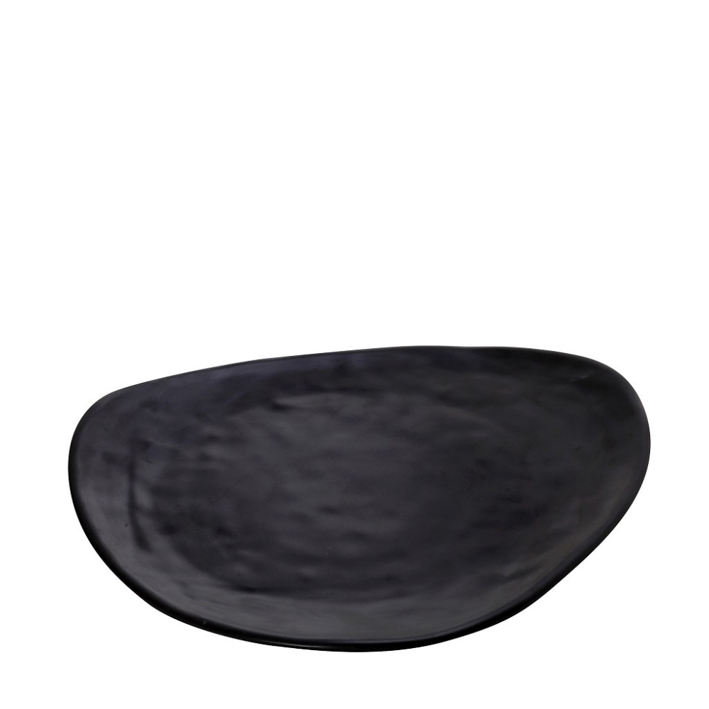 BLACK ΠΙΑΤΟ  ΤΡΙΓ.33Χ33Χ2ΕΚ WAVY MATTE ΜΕΛΑΜΙΝΗΣ Espiel MLB3203K24-6