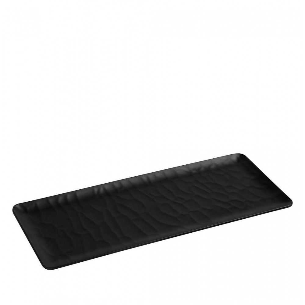 BLACK ΠΙΑΤΕΛΑ ΟΡΘΟΓ. 40Χ16ΕΚ WAVY MATTE ΜΕΛΑΜΙΝΗΣ Espiel MLB392K36-6