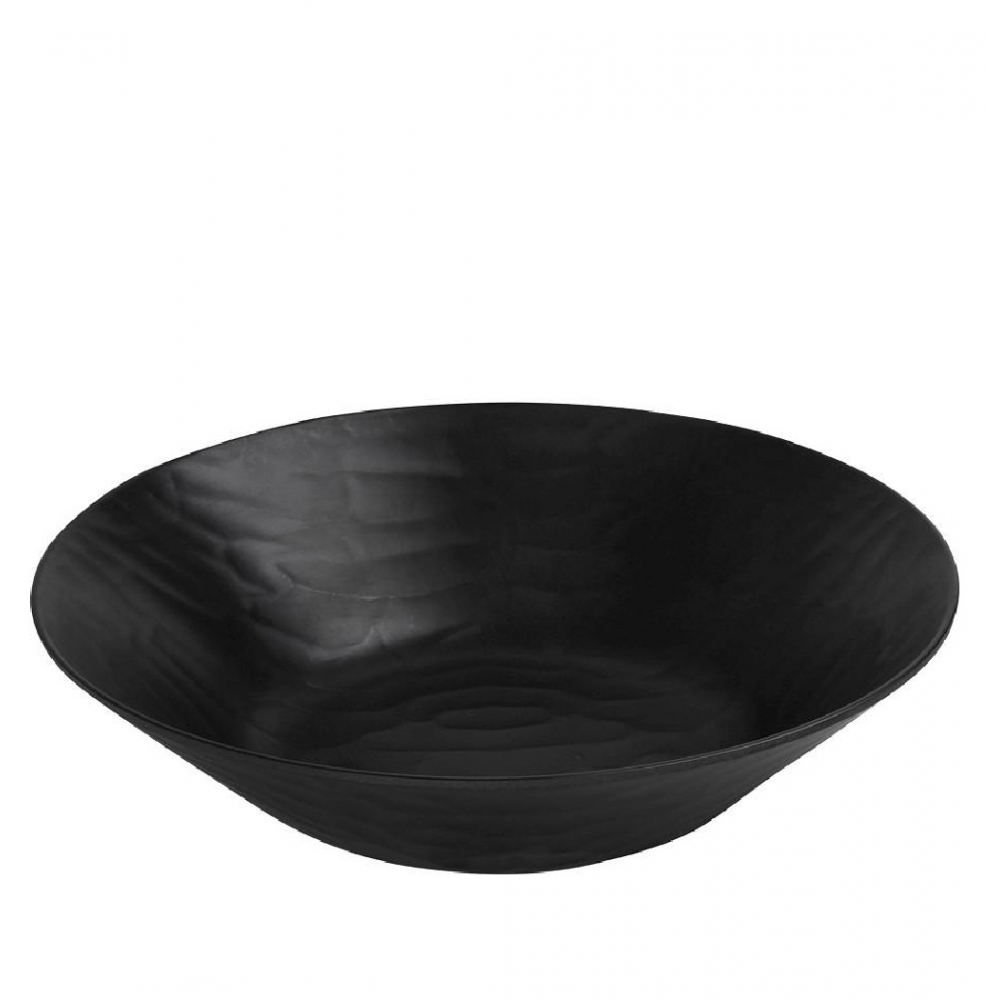 BLACK ΜΠΩΛ ΣΤΡΟΓΓ. 40ΕΚ WAVY MATTE ΜΕΛΑΜΙΝΗΣ Espiel MLB390K12-1