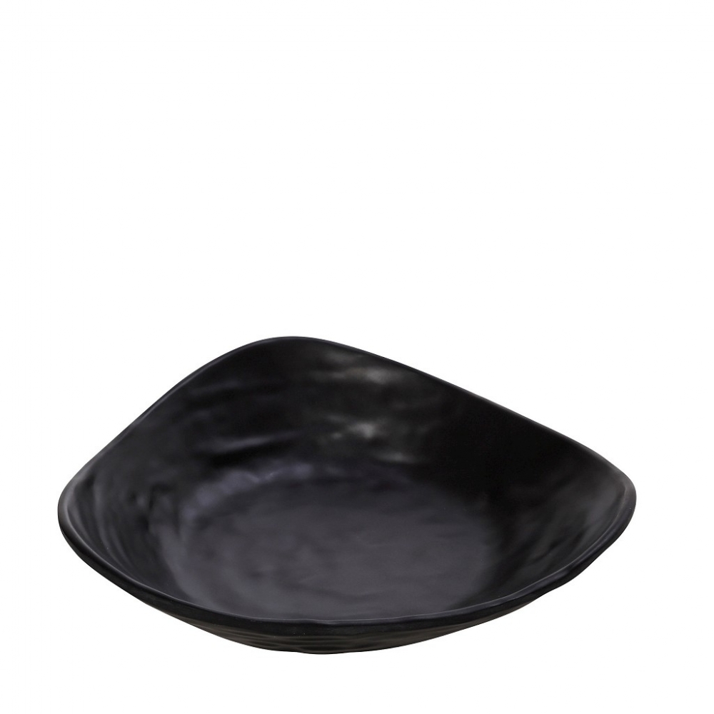 BLACK ΠΙΑΤΟ BAΘΥ ΤΡΙΓ.18Χ21Χ3,5ΕΚ WAVY MATTE ΜΕΛΑΜΙΝΗΣ Espiel MLB3204K48-6