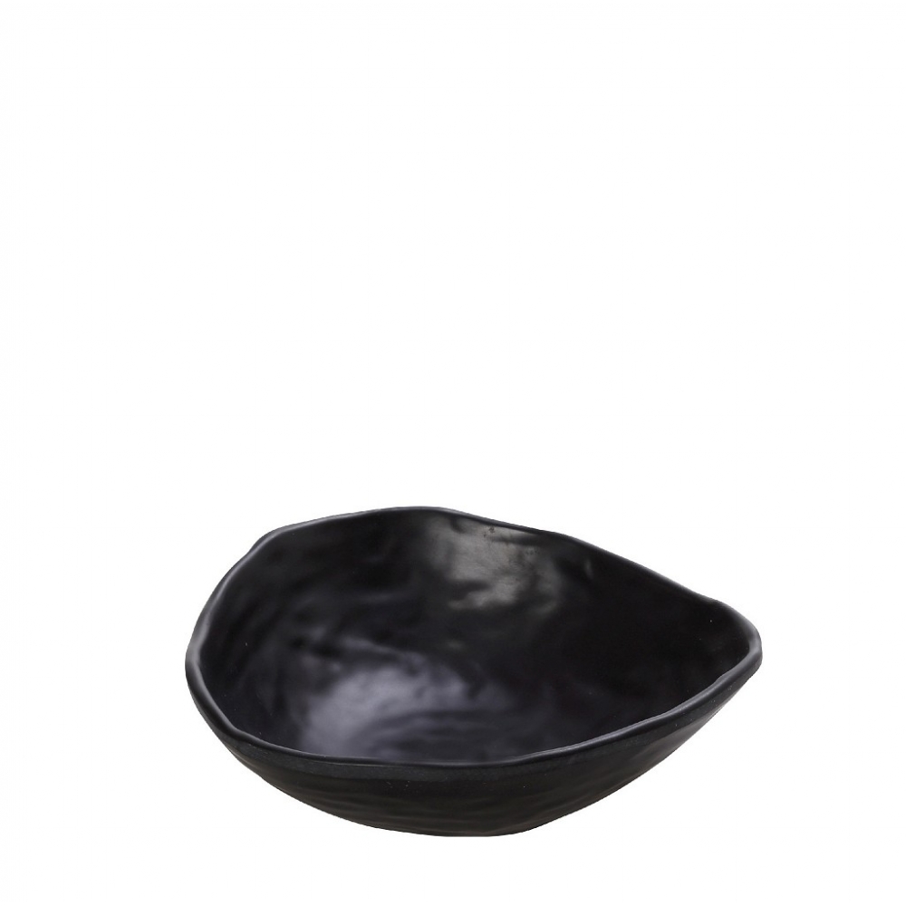 BLACK ΜΠΩΛ  ΤΡΙΓ.13,5X14X4,5ΕΚ WAVY MATTE ΜΕΛΑΜΙΝΗΣ Espiel MLB3205K72-6