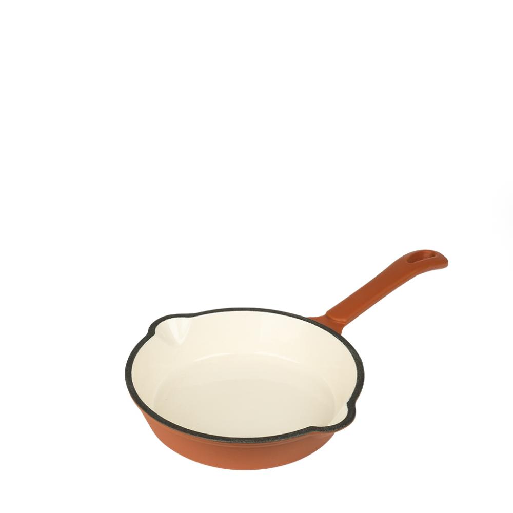 VOLCANO ΤΗΓΑΝΙ CAST-IRON ΚΕΡΑΜΙΔΙ ΜΕ ENAMEL 15ΕΚ. Espiel SAC120