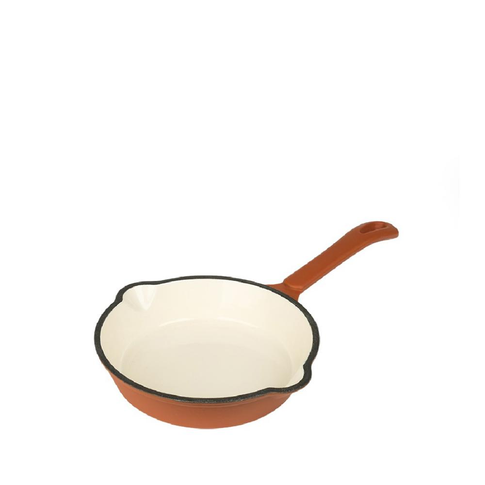 VOLCANO ΤΗΓΑΝΙ CAST-IRON ΚΕΡΑΜΙΔΙ ΜΕ ENAMEL 20ΕΚ. Espiel SAC123