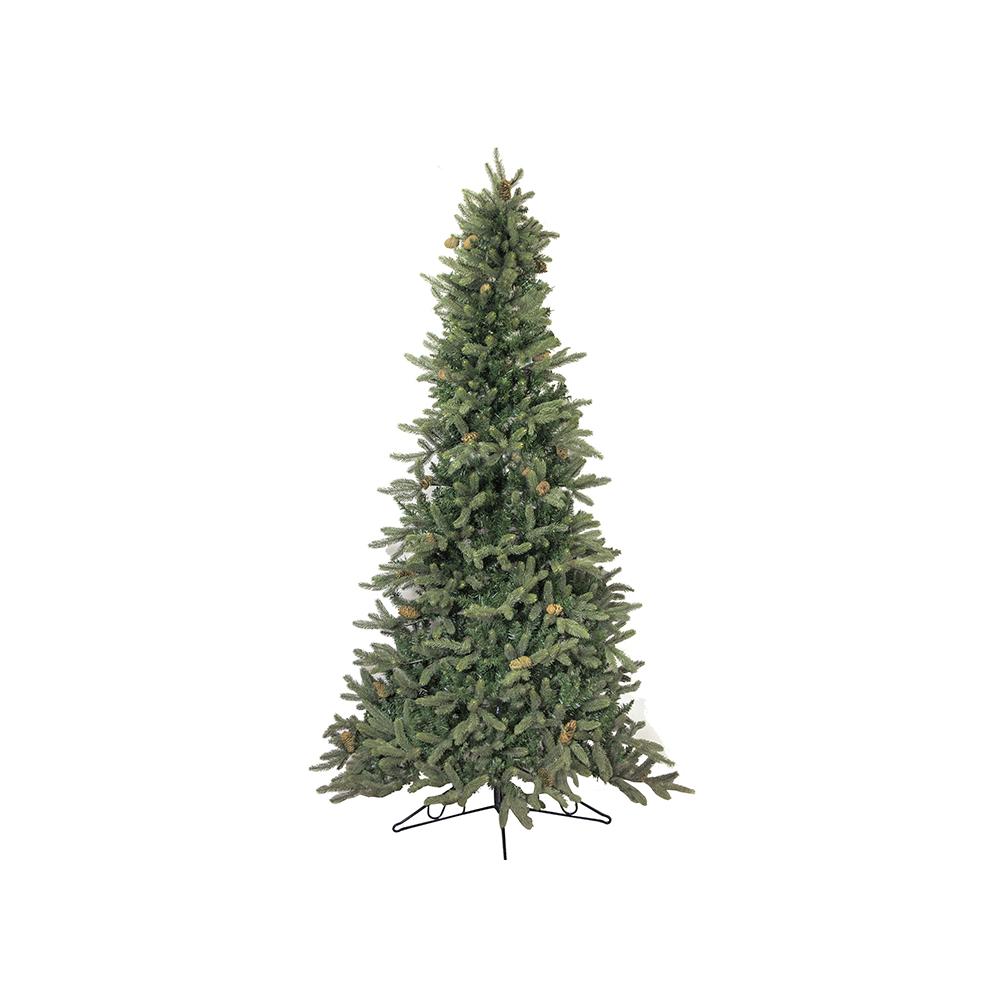 Μισό έλατο mixed pine με κουκουνάρια 230cm Zaros HF230