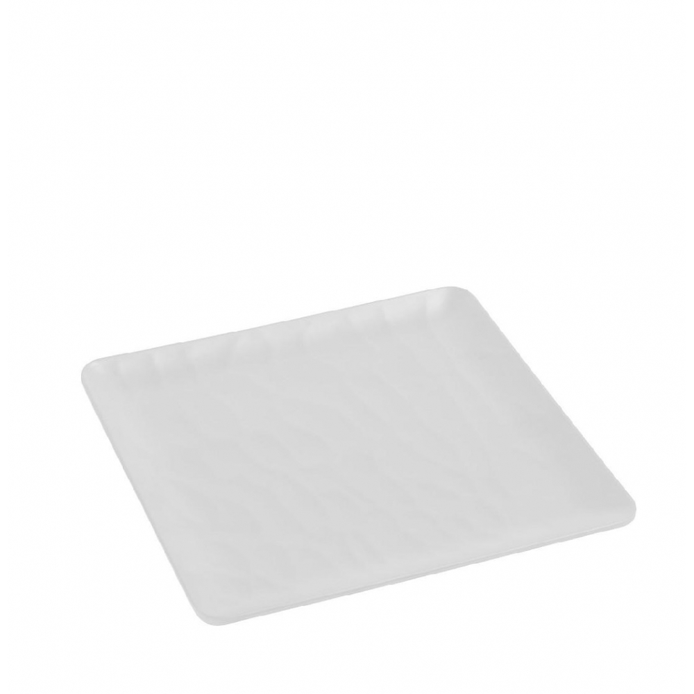 WHITE  ΠΙΑΤΟ ΡΗΧΟ ΤΕΤΡΑΓ. 22ΕΚ WAVY MATTE ΜΕΛΑΜΙΝΗΣ Espiel MLW348K48-6