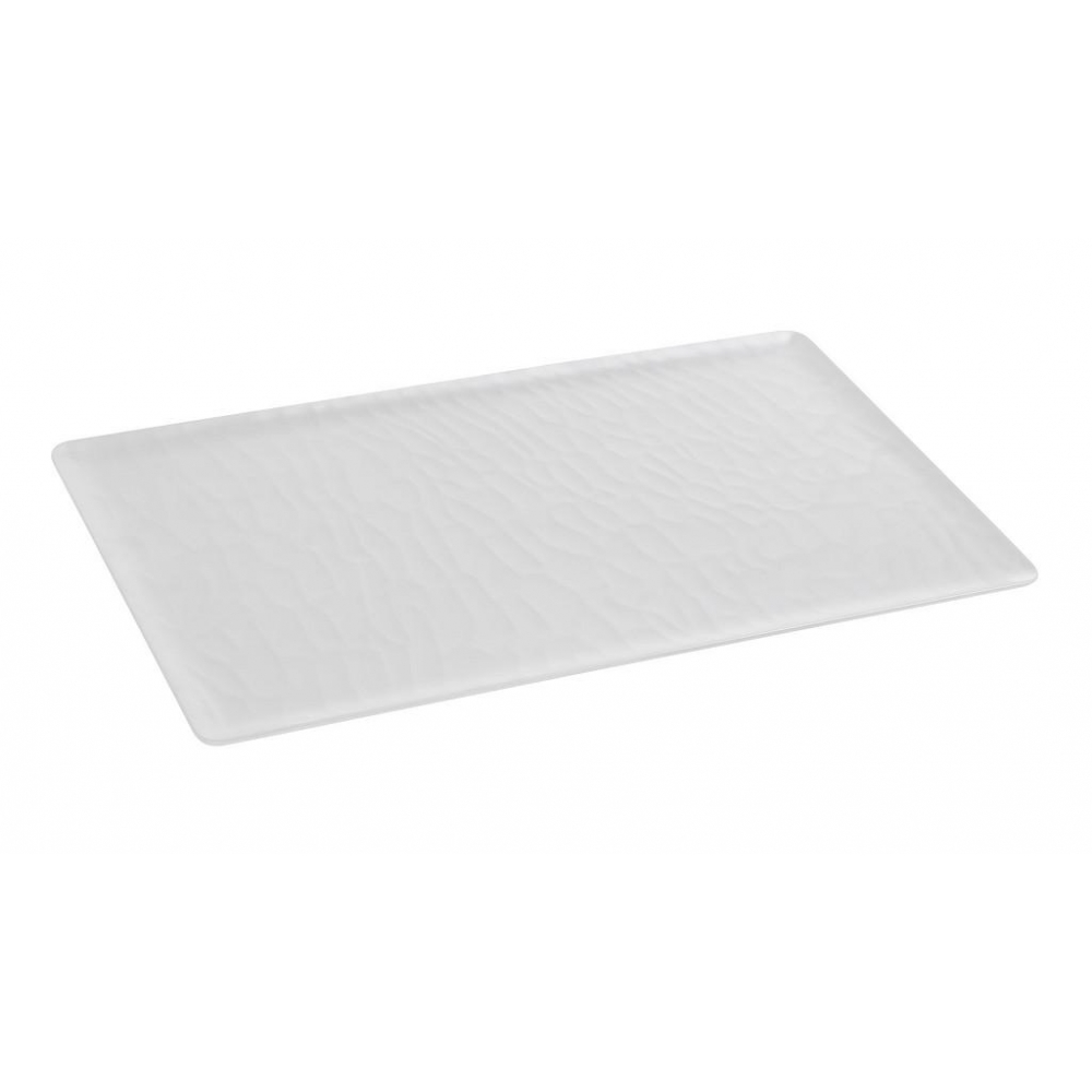 WHITE ΔΙΣΚΟΣ ΜΠΟΥΦΕ GN1/1 53Χ32,5ΕΚ WAVY MATTE ΜΕΛΑΜΙΝΗΣ Espiel MLW534K18-6