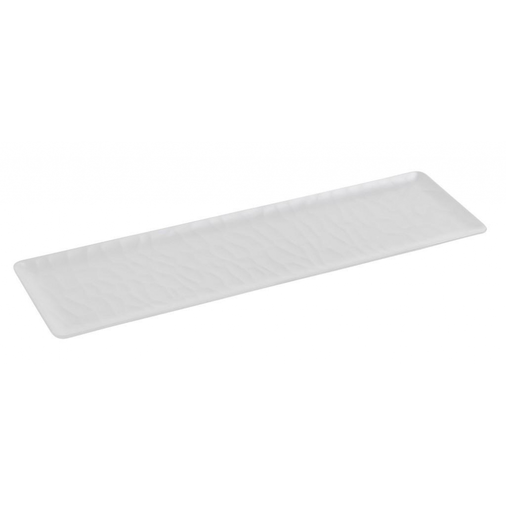 WHITE ΔΙΣΚΟΣ ΜΠΟΥΦΕ GN2/4 53Χ16,2ΕΚ WAVY MATTE ΜΕΛΑΜΙΝΗΣ Espiel MLW537K24-6