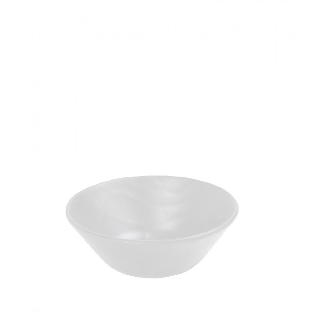 WHITE ΜΠΩΛ ΣΤΡΟΓΓ. 15ΕΚ WAVY MATTE ΜΕΛΑΜΙΝΗΣ (smC) Espiel MLW386K96-6