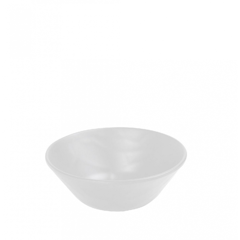 WHITE ΜΠΩΛ ΣΤΡΟΓΓ. 19ΕΚ WAVY MATTE ΜΕΛΑΜΙΝΗΣ (smC) Espiel MLW387K48-6