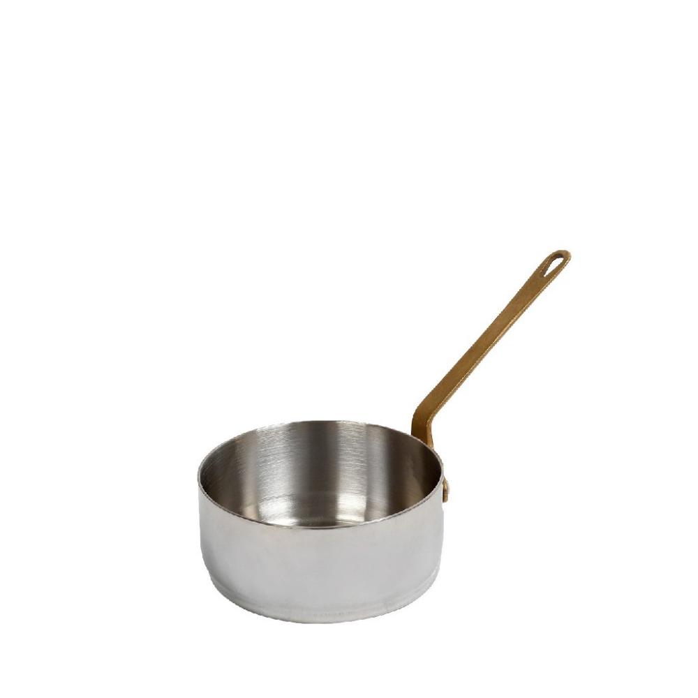 SHINY SS ΚΑΤΣΑΡΟΛΑΚΙ ΜΕ ΜΟΝΗ ΛΑΒΗ 3-PLY SS18/10-SS18/0 160ML D: 7,7 H: 4CM Espiel FEV301