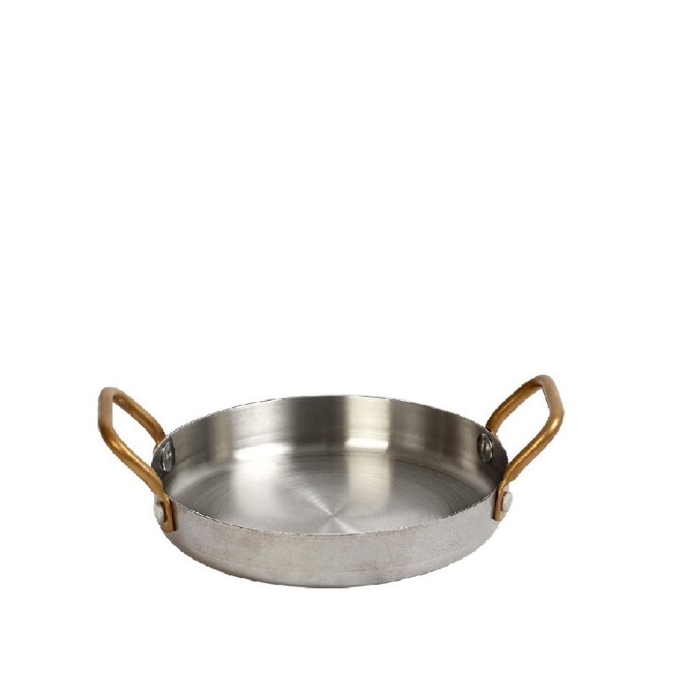 SHINY SS ΣΑΓΑΝΑΚΙ ΜΕ 2 ΛΑΒΕΣ 3-PLY SS18/10-SS18/0 370ML D: 14 H: 3CM Espiel FEV305